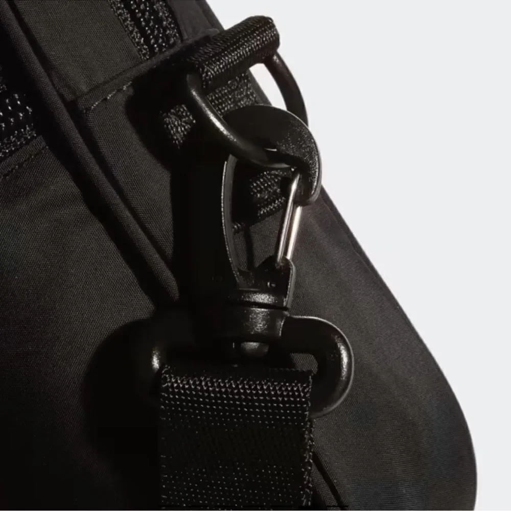 adidas CORE Black White Nylon Festival Unisex Crossbody Bag